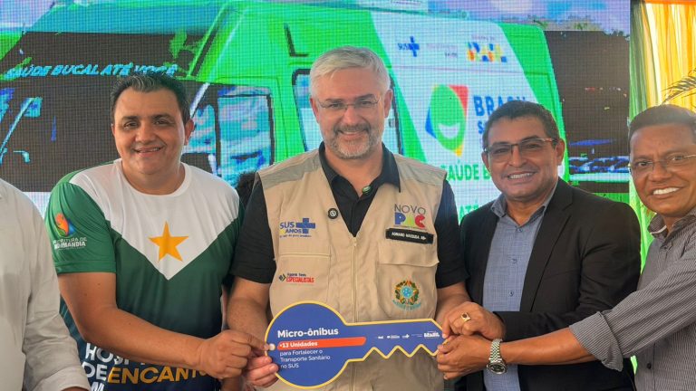 Normandia será contemplada com micro-ônibus e ambulância sanitária para reforçar o transporte de pacientes